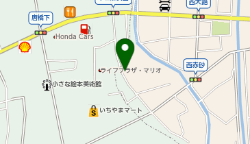 ECCジュニア 長地・赤砂教室の地図画像