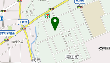 ECCジュニア 三島西教室の地図画像