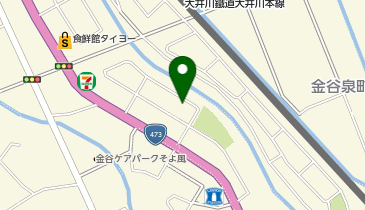 ECCジュニア 金谷扇町教室の地図画像