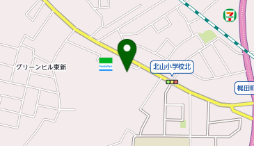 ECCジュニア 大府北山教室の地図画像