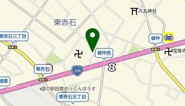 ECCジュニア 田原赤石教室の地図画像