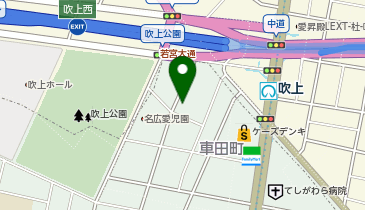 ECCジュニア 車田町教室の地図画像