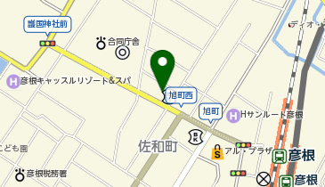 ECCジュニア ベストワン彦根駅前教室の地図画像