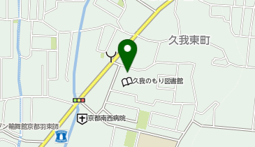 ECCジュニア 久我の杜教室の地図画像