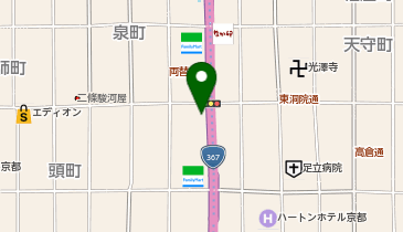 ECCジュニア 烏丸御池教室の地図画像