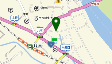 ECCジュニア 八木南教室の地図画像
