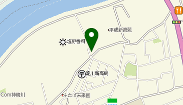 ECCジュニア 新高4丁目教室の地図画像