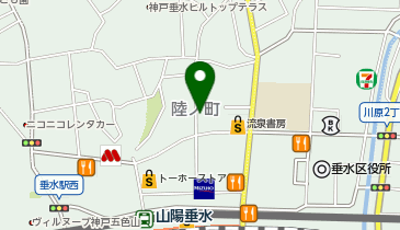 ECCジュニア くがの教室の地図画像