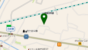 ECCジュニア 別府教室の地図画像