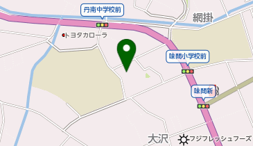 ECCジュニア 味間教室の地図画像