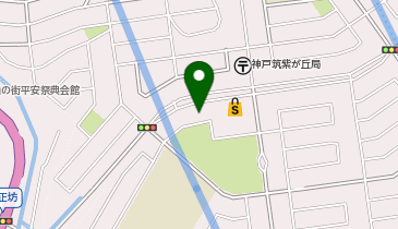 ECCジュニア 筑紫が丘自治会館教室の地図画像