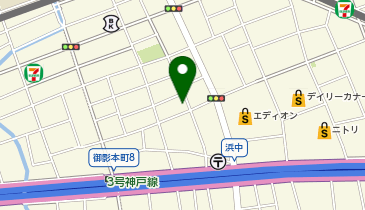 ECCジュニア 五六会館教室の地図画像