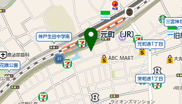 ECCジュニア 元町駅前教室の地図画像