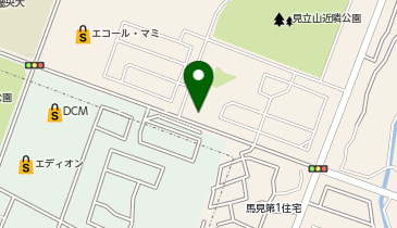 ECCジュニア 馬見中教室の地図画像