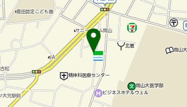 ECCジュニア 鹿田本町教室の地図画像