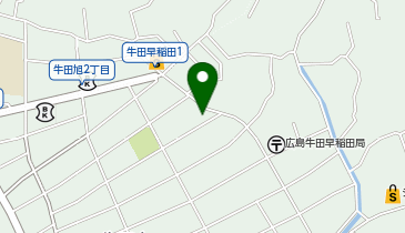 ECCジュニア 牛田早稲田教室の地図画像