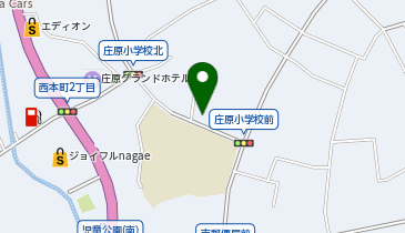 ECCジュニア 庄原小学校前教室の地図画像