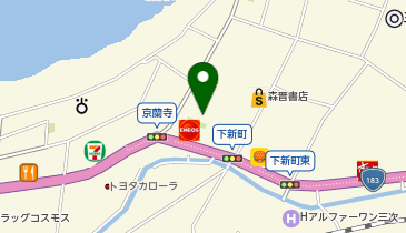 ECCジュニア 十日市中下新町教室の地図画像