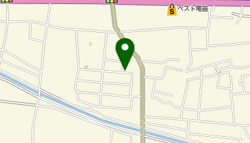 ECCジュニア 来住団地教室の地図画像