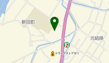 ECCジュニア 新田町教室の地図画像