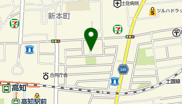 ECCジュニア 新本町教室の地図画像