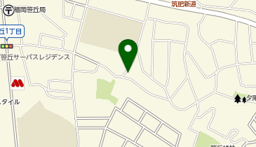 ECCジュニア 笹丘2丁目教室の地図画像