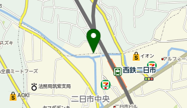 ECCジュニア 二日市駅前教室の地図画像