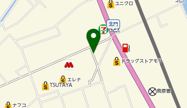 ECCジュニア 北門教室の地図画像