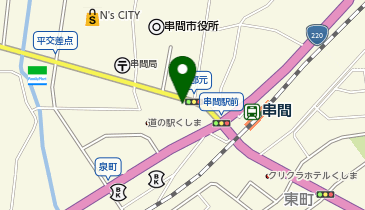 ECCジュニア くしま教室の地図画像