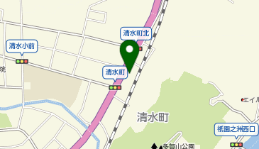 ECCジュニア 清水教室の地図画像