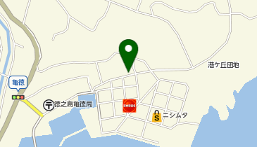 ECCジュニア 亀徳教室の地図画像