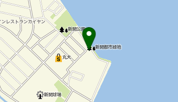 ECCジュニア 新開教室の地図画像