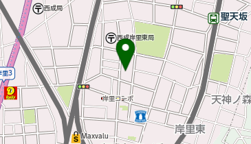 ECCジュニア 岸里教室の地図画像