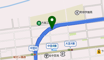 ECCジュニア 工大前大宮教室の地図画像