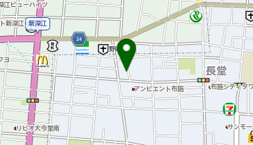 ECCジュニア 足代北教室の地図画像