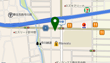 ECCジュニア 快適学習塾EX中野教室の地図画像