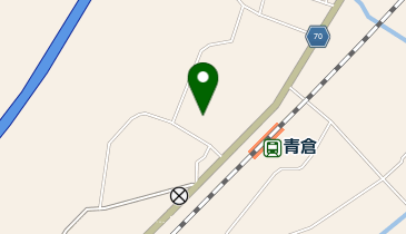 ECCジュニア 物部教室の地図画像