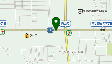 ECCジュニア 青山町教室の地図画像