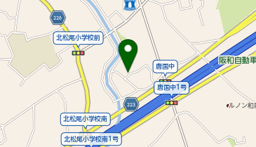 ECCジュニア 唐国町1丁目教室の地図画像