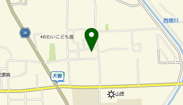 ECCジュニア 大饗教室の地図画像