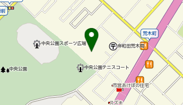 ECCジュニア 中央公園東教室の地図画像