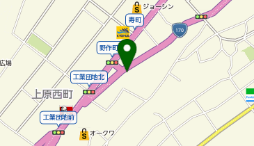 ECCジュニア 野作町教室の地図画像