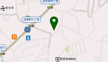 ECCジュニア 沼教室の地図画像