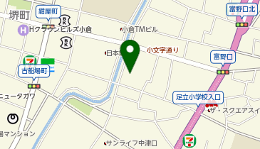 ECCジュニア 砂津教室の地図画像