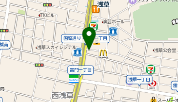 りらくる 浅草国際通り店の地図画像