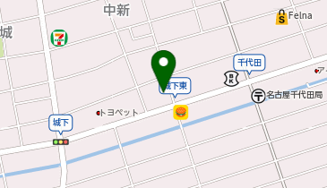 りらくる 守山中新店の地図画像