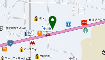 りらくる 大谷店の地図画像