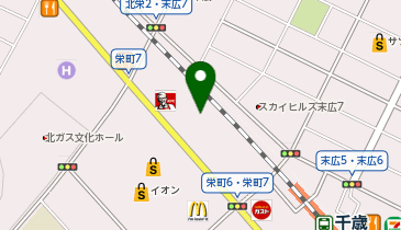 りらくる 釧路鳥取大通店の地図画像