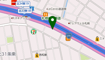 りらくる 苫小牧東店の地図画像