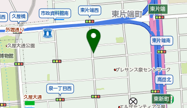 名鉄協商 カリテコバイク 名鉄協商パーキング泉1丁目第12の地図画像